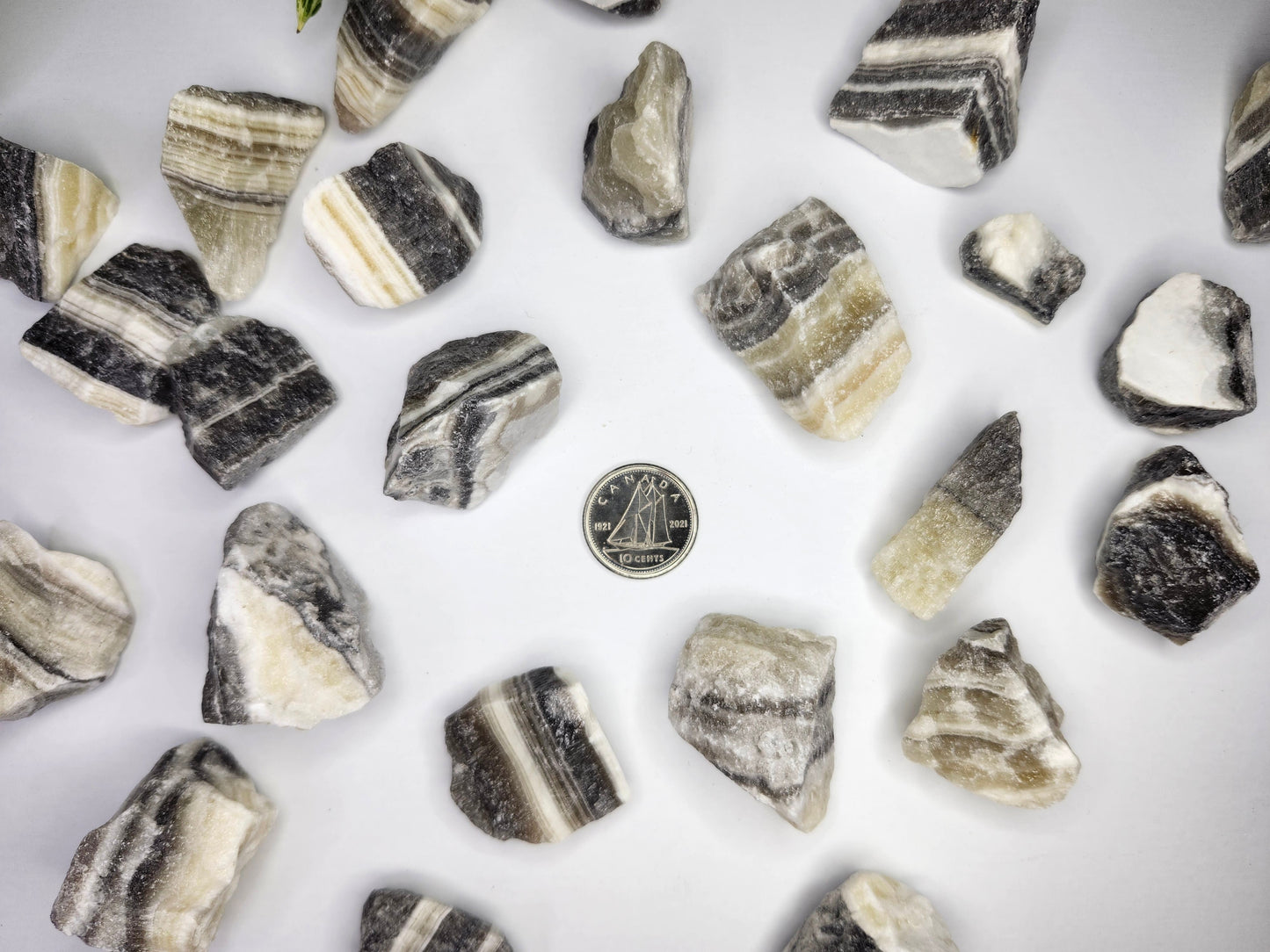 ZEBRA CALCITE ROUGH STONE