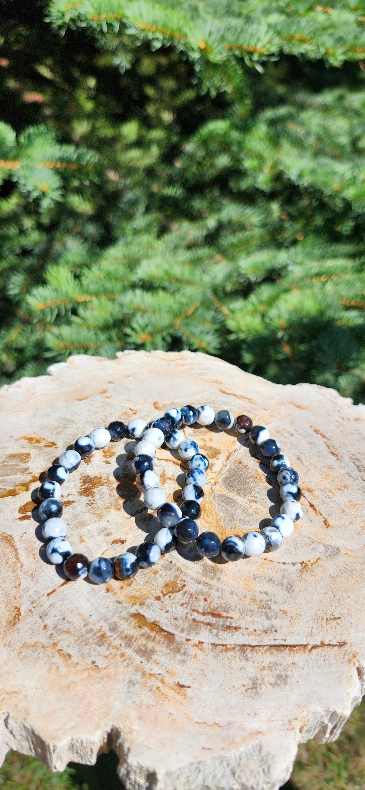 8mm ORCA AGATE BRACELET