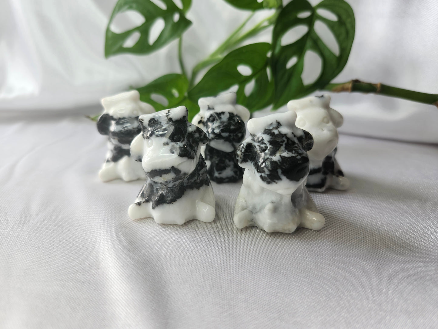 ZEBRA STONE COW