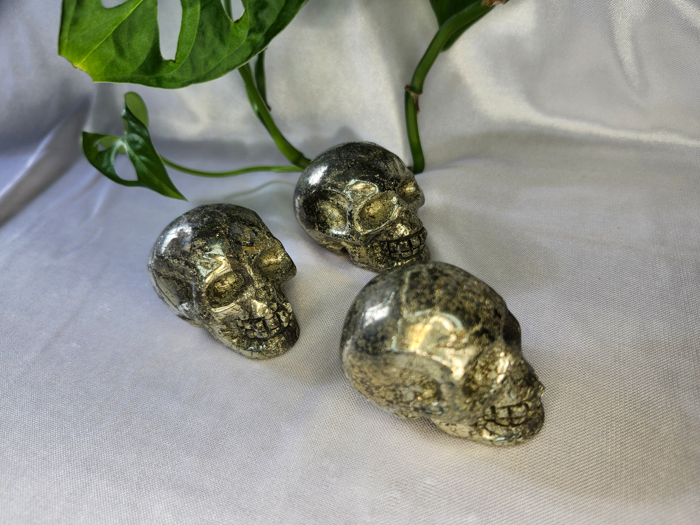 PYRITE SKULL MED