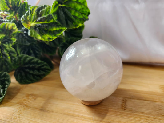 LAVENDER FLUORITE SPHERE