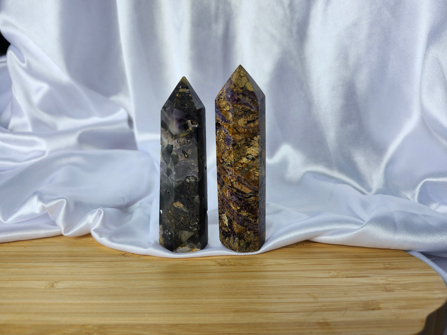 OPALIZED FLUORITE TOWER