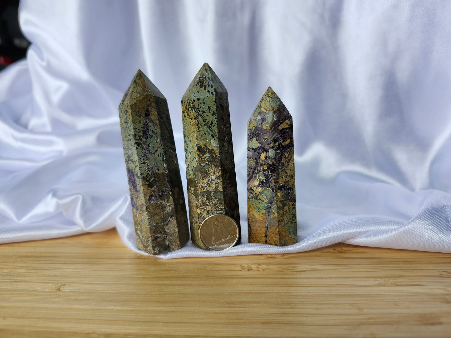 OPALIZED FLUORITE TOWER