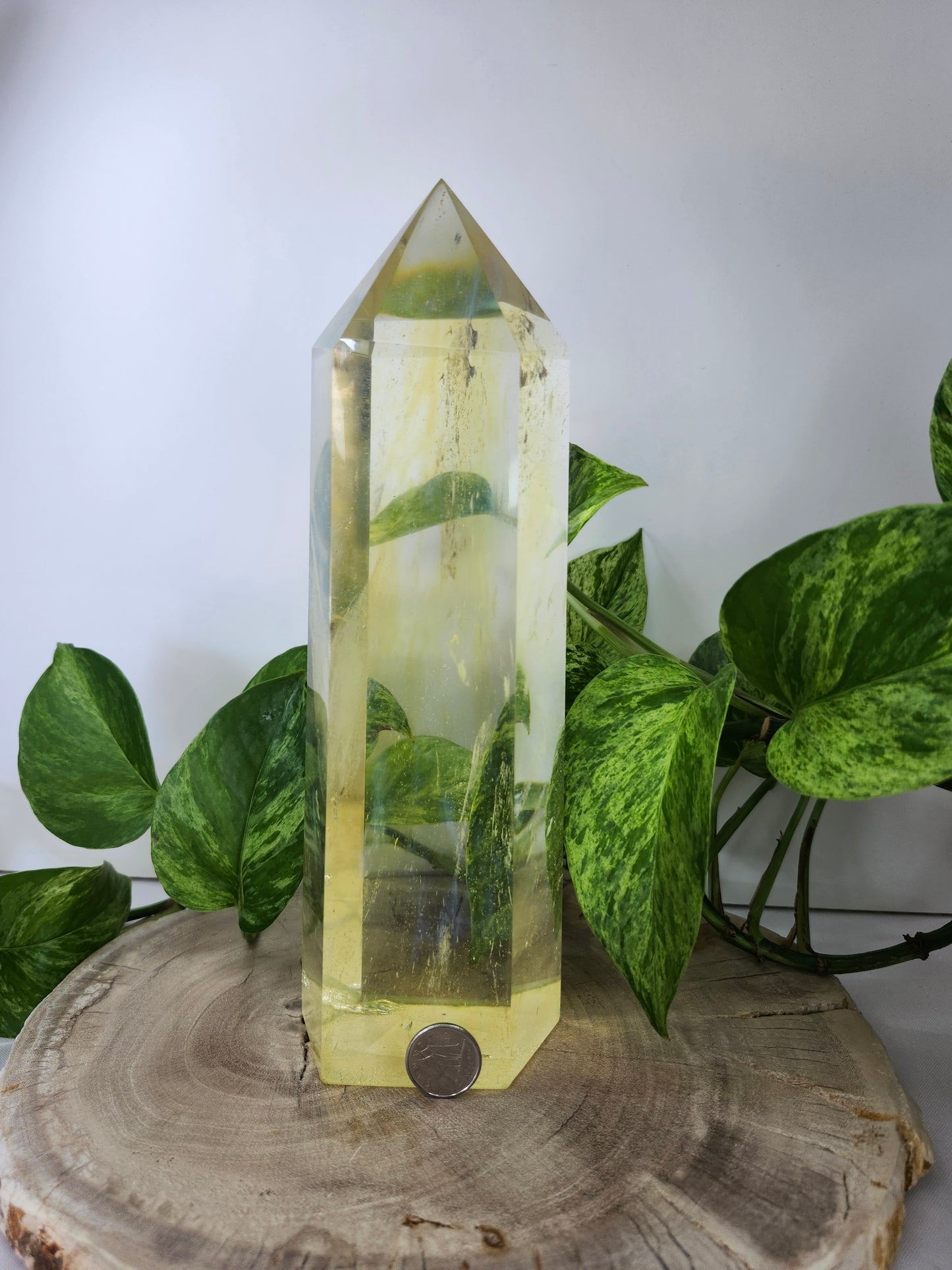 YELLOW FAIRY GLASS TOWER XL