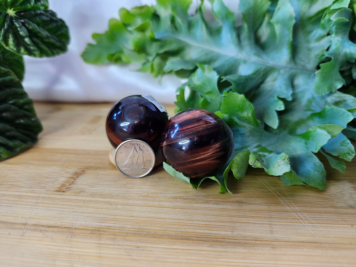 RED TIGER'S EYE SPHERE