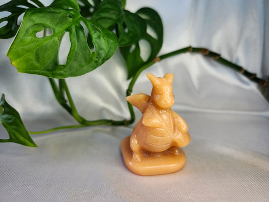 PEACH AVENTURINE DRAGONITE LG