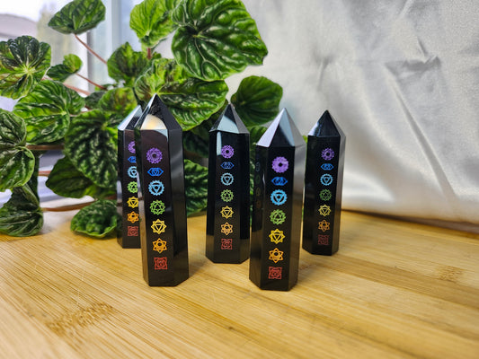 OBSIDIAN CHAKRA TOWER