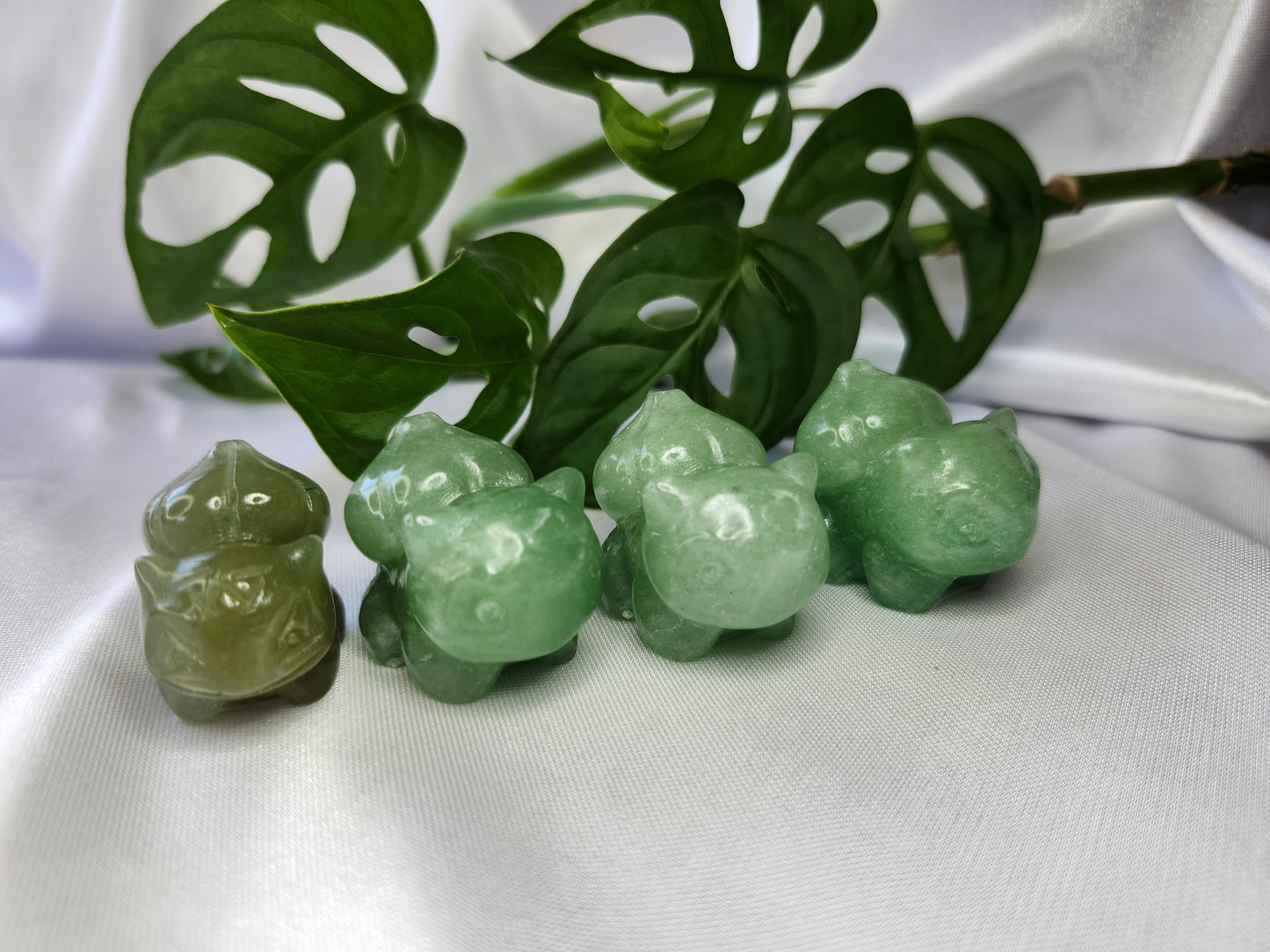GREEN AVENTURINE BULBASAUR