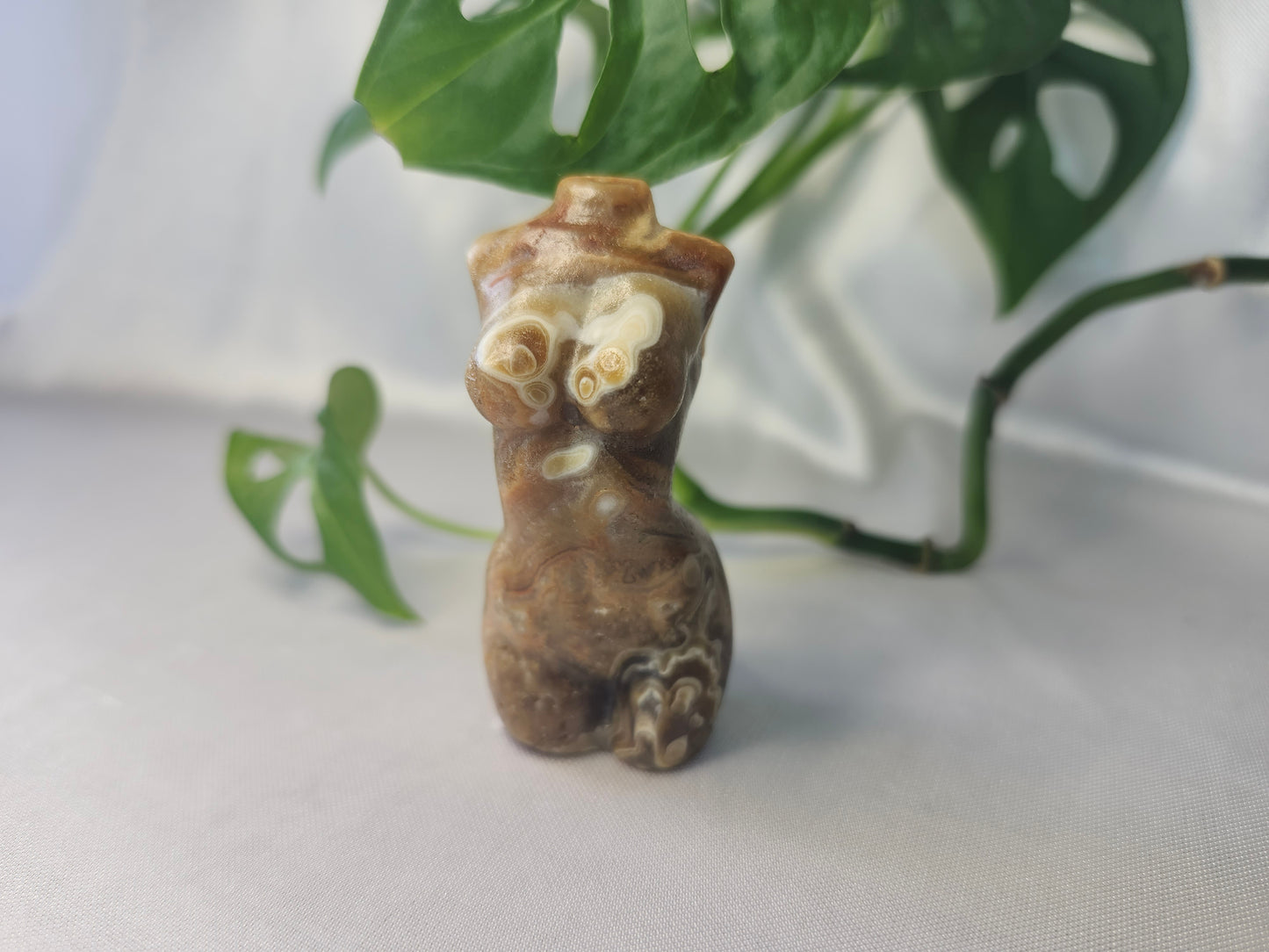 CHOCOLATE CALCITE GODDESS BODY X