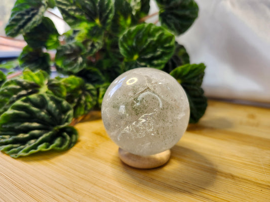 GARDEN QUARTZ SPHERE
