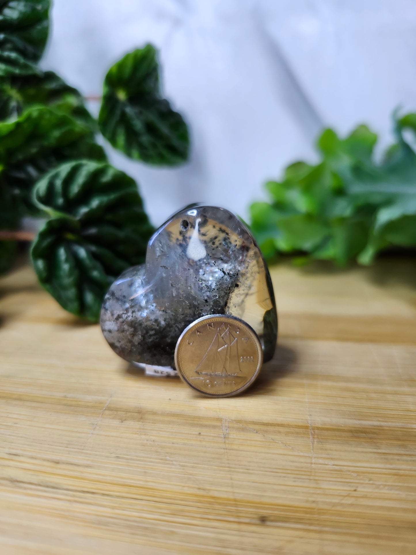 GARDEN QUARTZ HEART