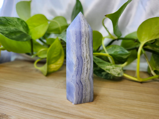 BLUE LACE AGATE TOWER