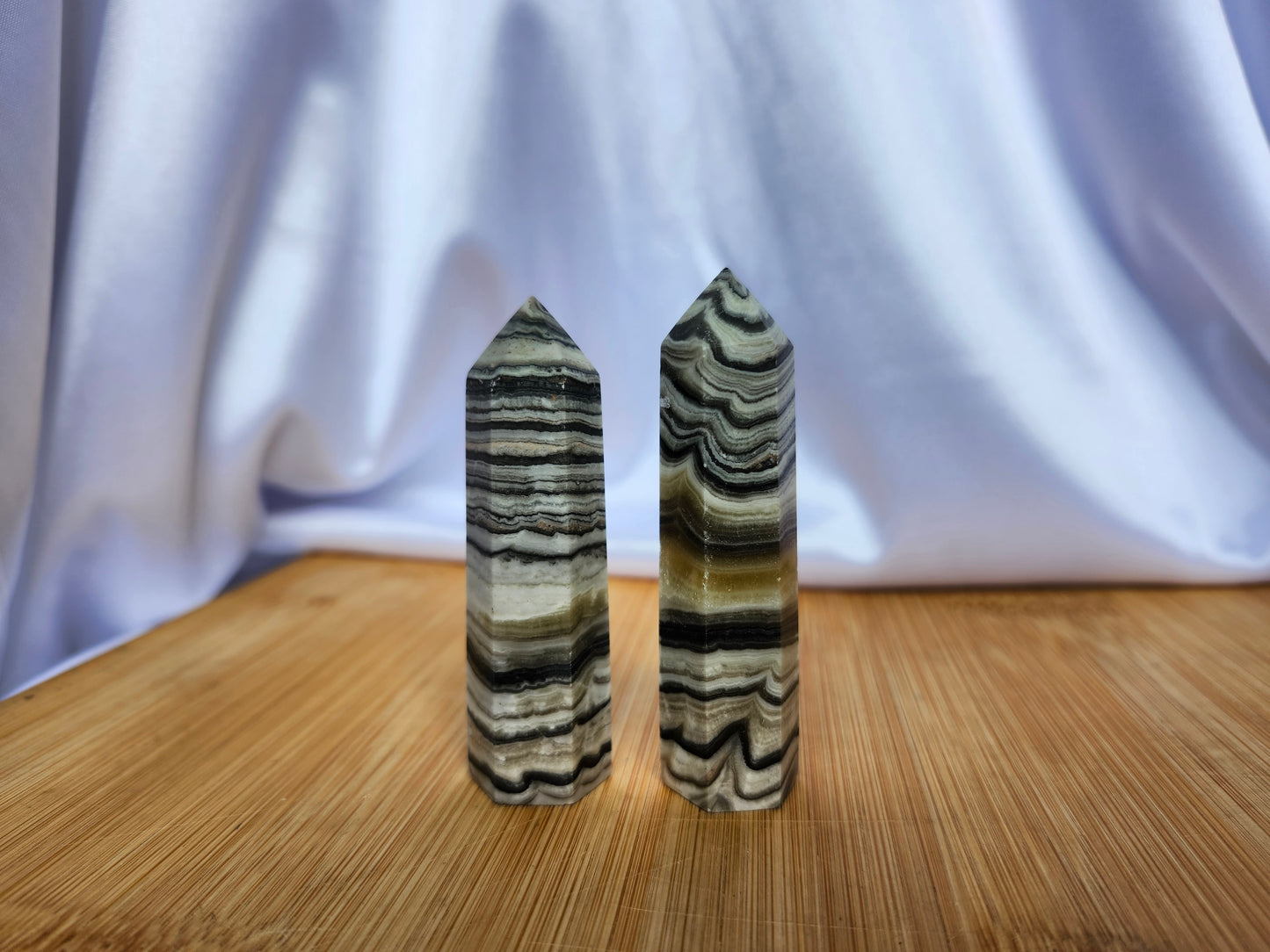 BLACK PHANTOM CALCITE TOWER