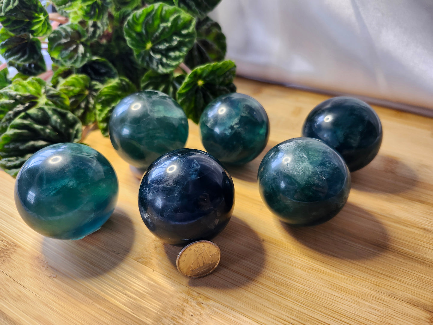 GREEN FLUORITE SPHERE