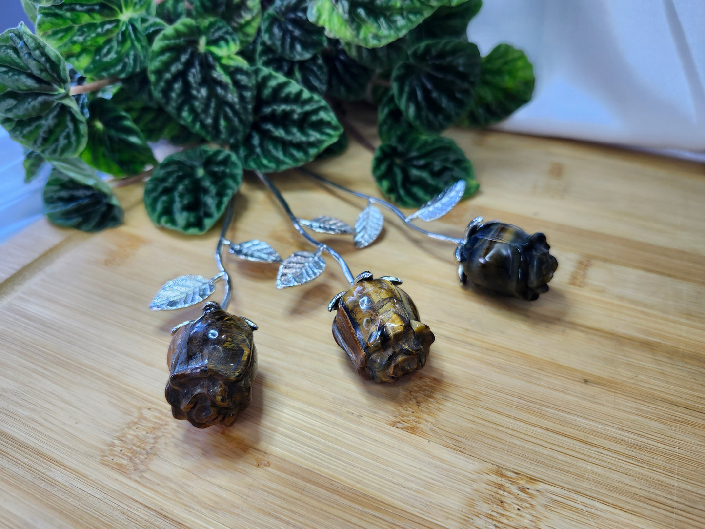 TIGER'S EYE ROSE