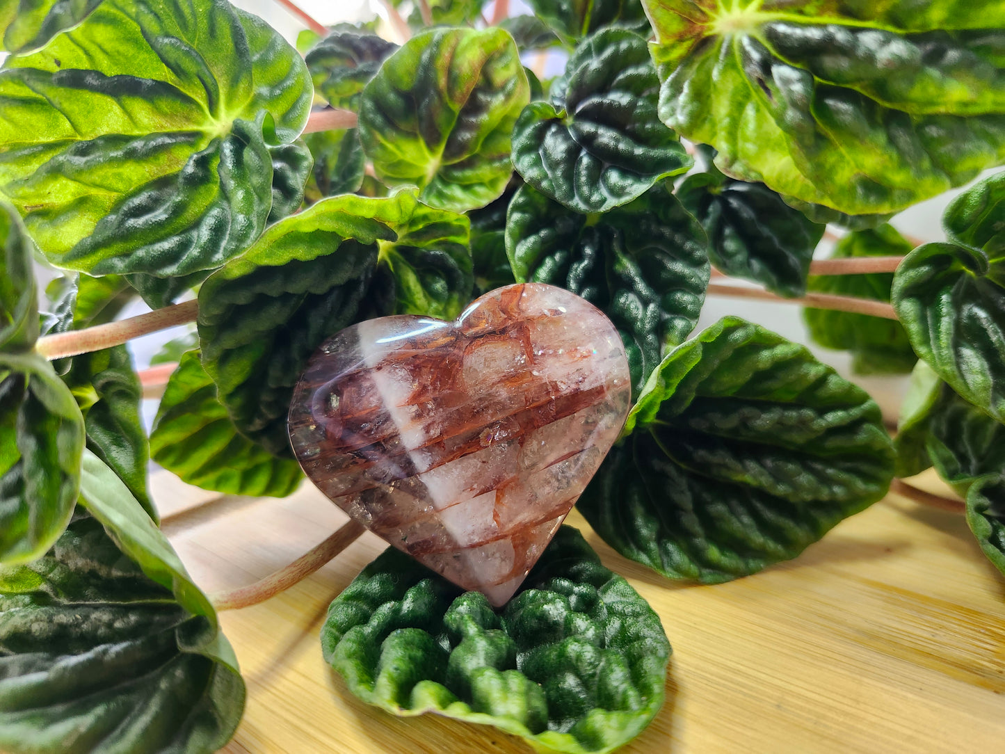 FIRE QUARTZ HEART
