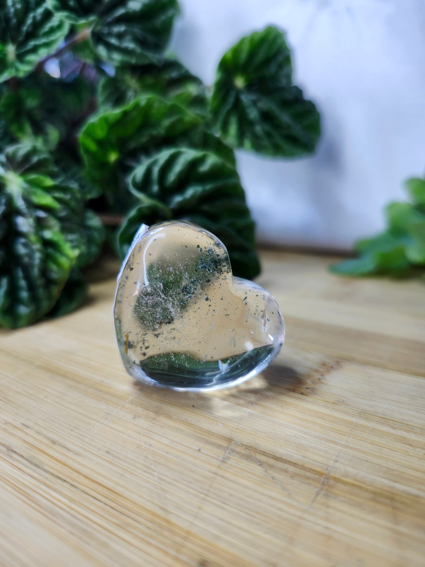 GARDEN QUARTZ HEART