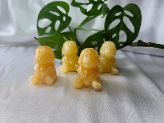 ORANGE CALCITE CHARMANDER MED.