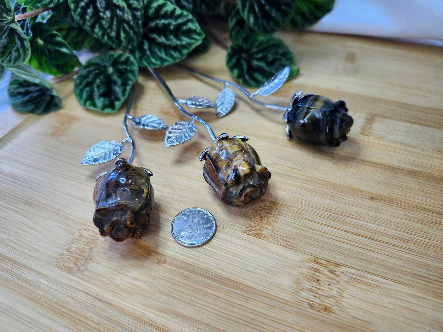 TIGER'S EYE ROSE