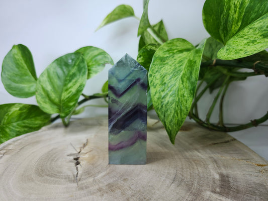 FEATHER FLUORITE TOWER