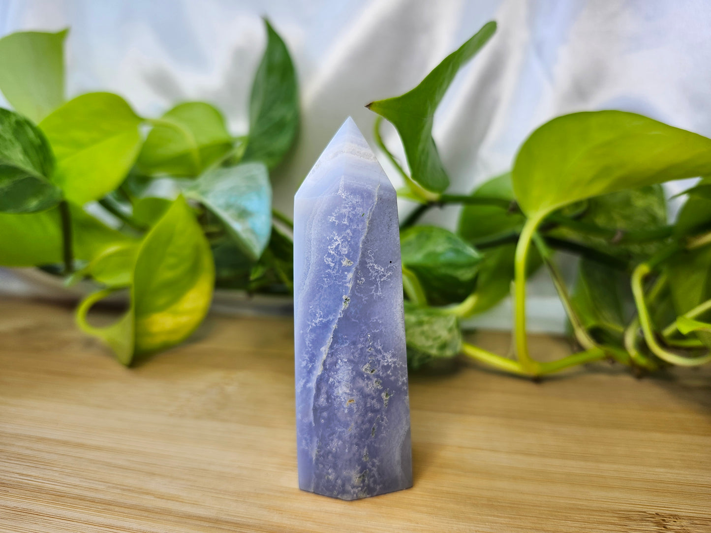 BLUE LACE AGATE TOWER