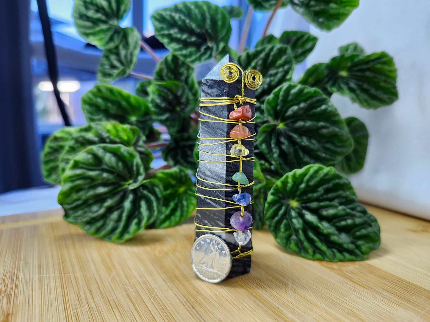 PICTURE STONE CHAKRA TOWER