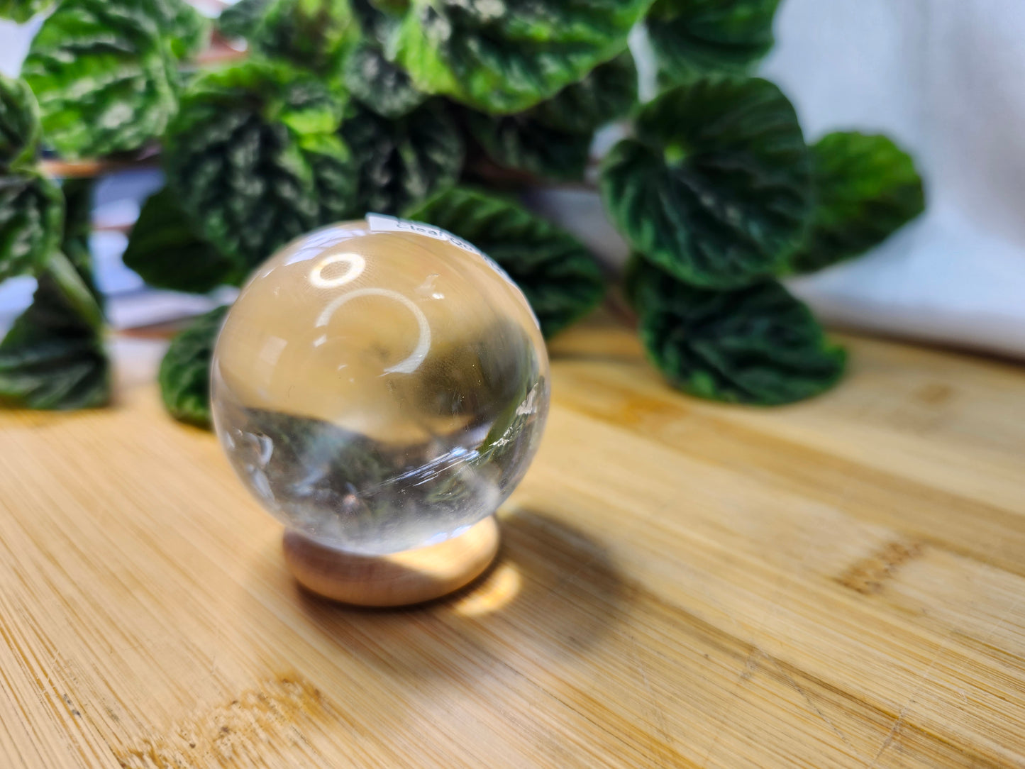 CLEAR QUARTZ SPHERE
