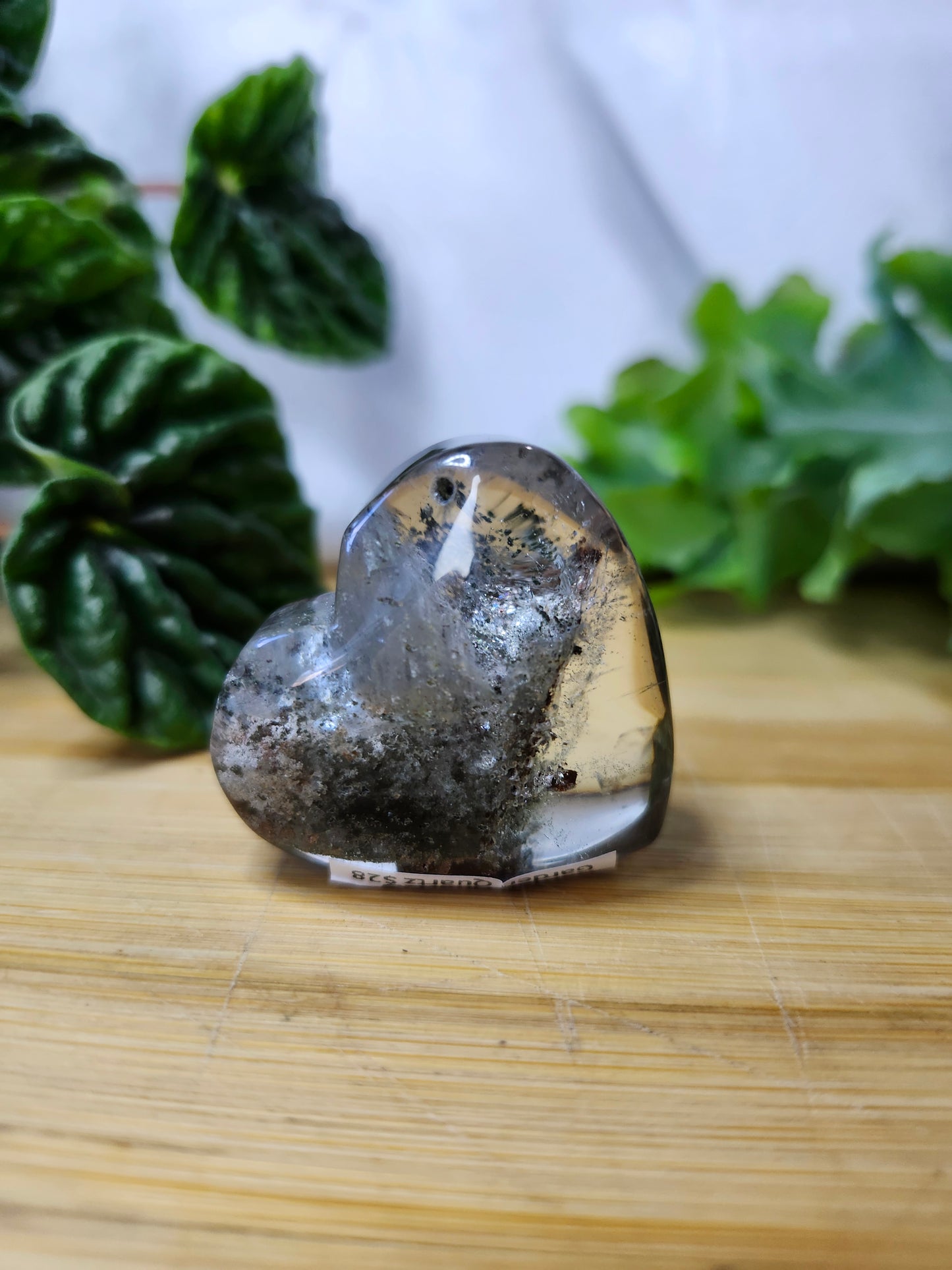 GARDEN QUARTZ HEART