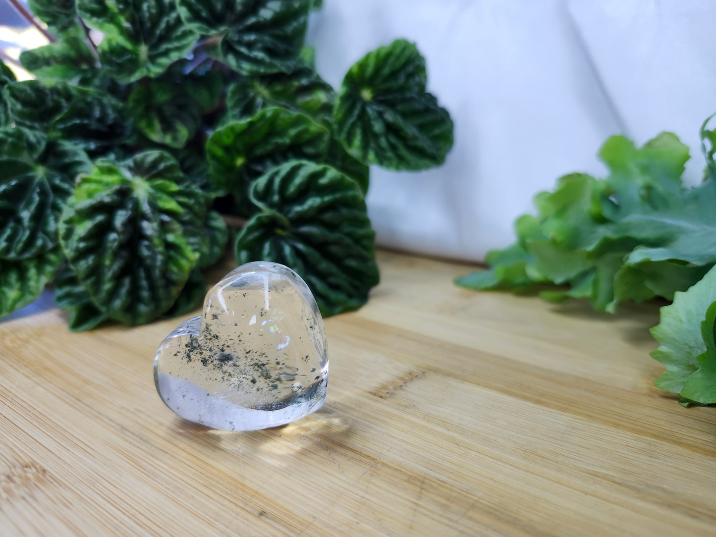 GARDEN QUARTZ HEART