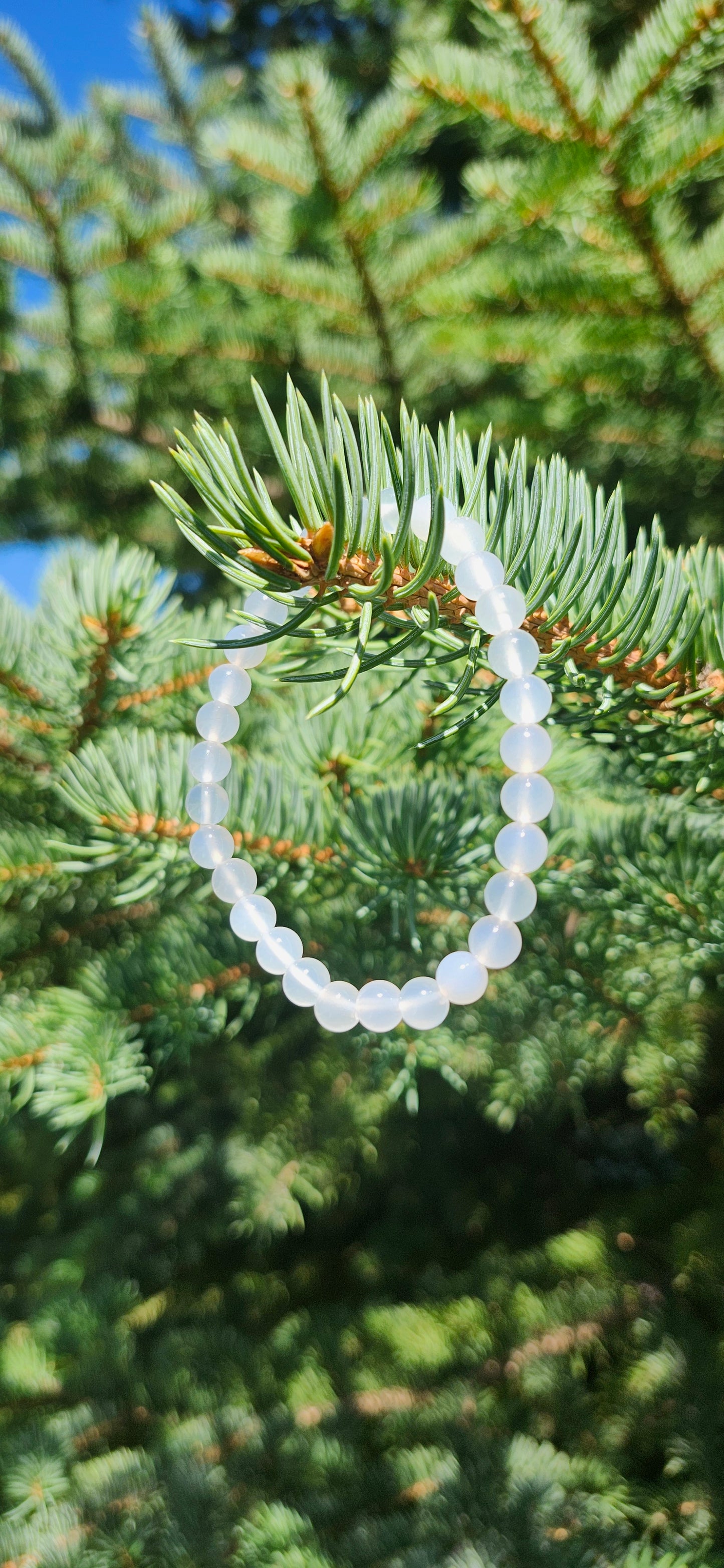6mm CHALCEDONY BRACELET