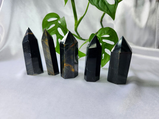 BLUE TIGER EYE TOWER