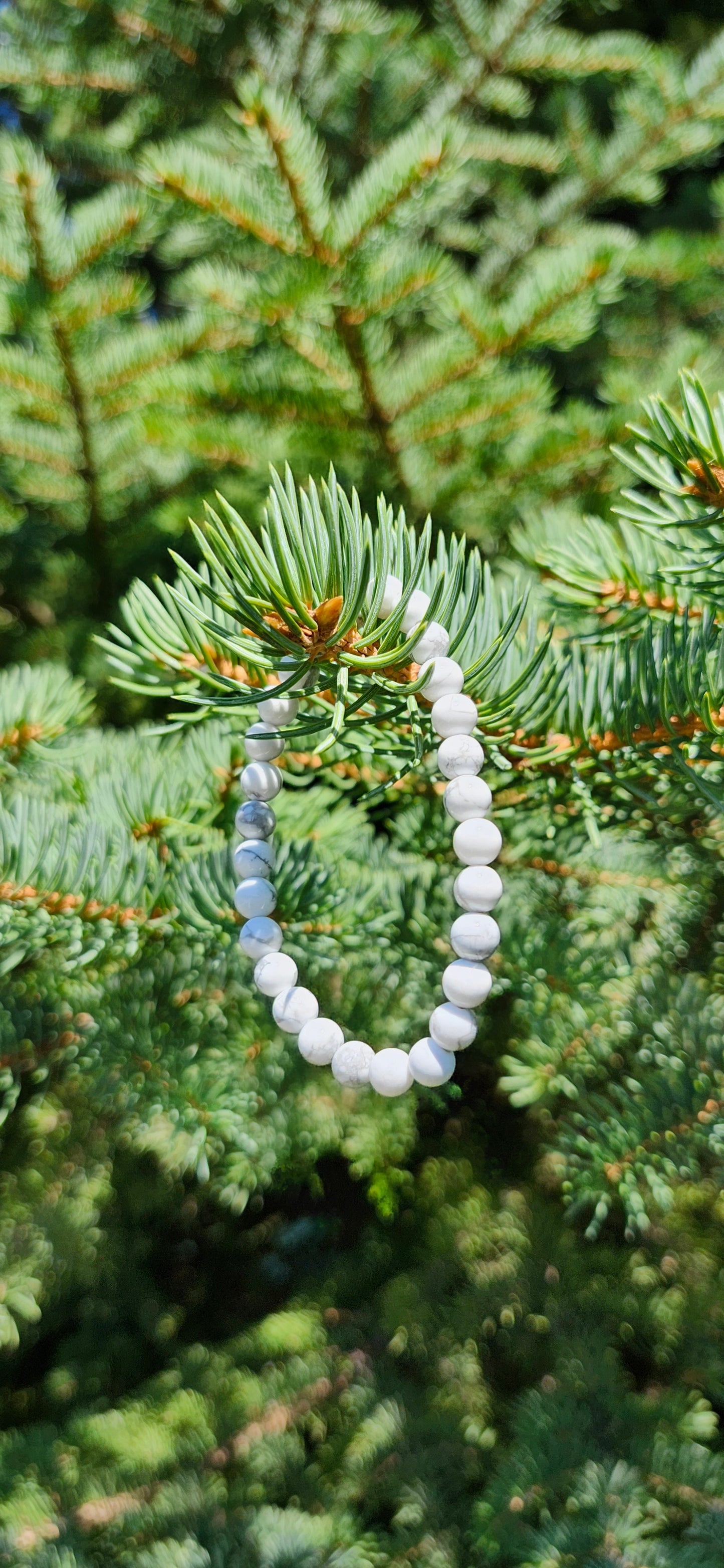 6mm HOWLITE BRACELET