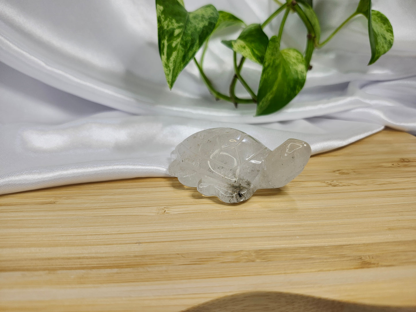CLEAR QUARTZ SEA TURTLE
