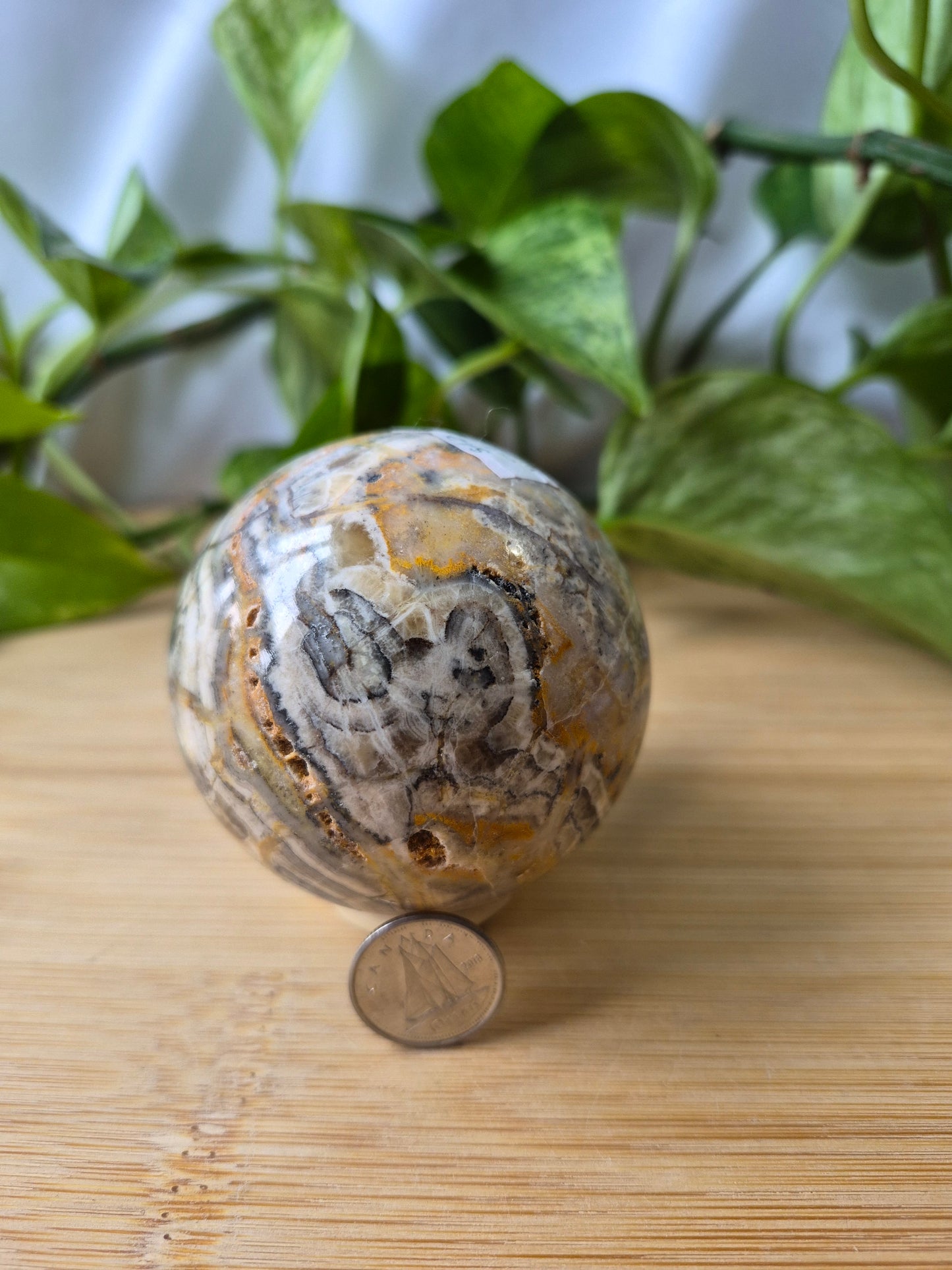 CRAZY LACE AGATE SPHERE