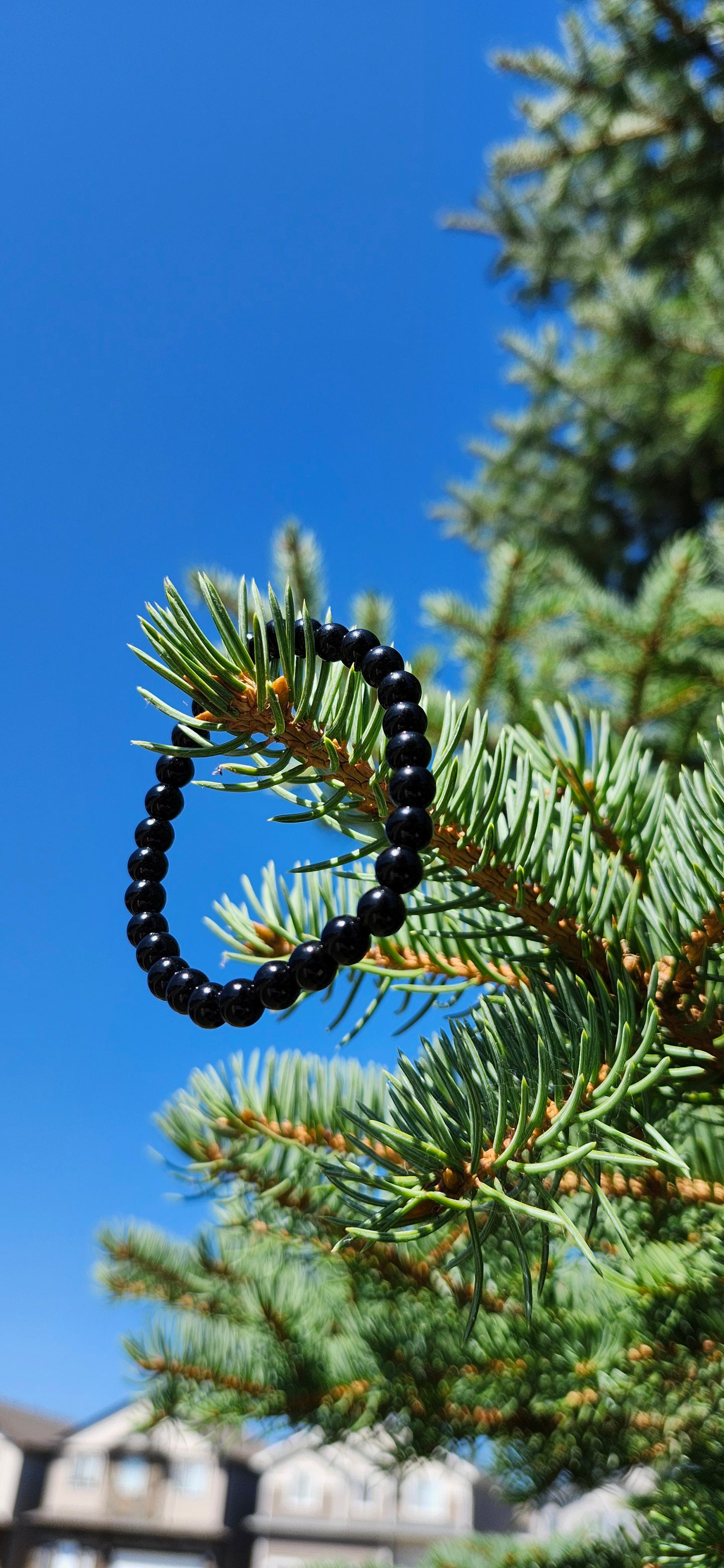 6mm OBSIDIAN BRACELET