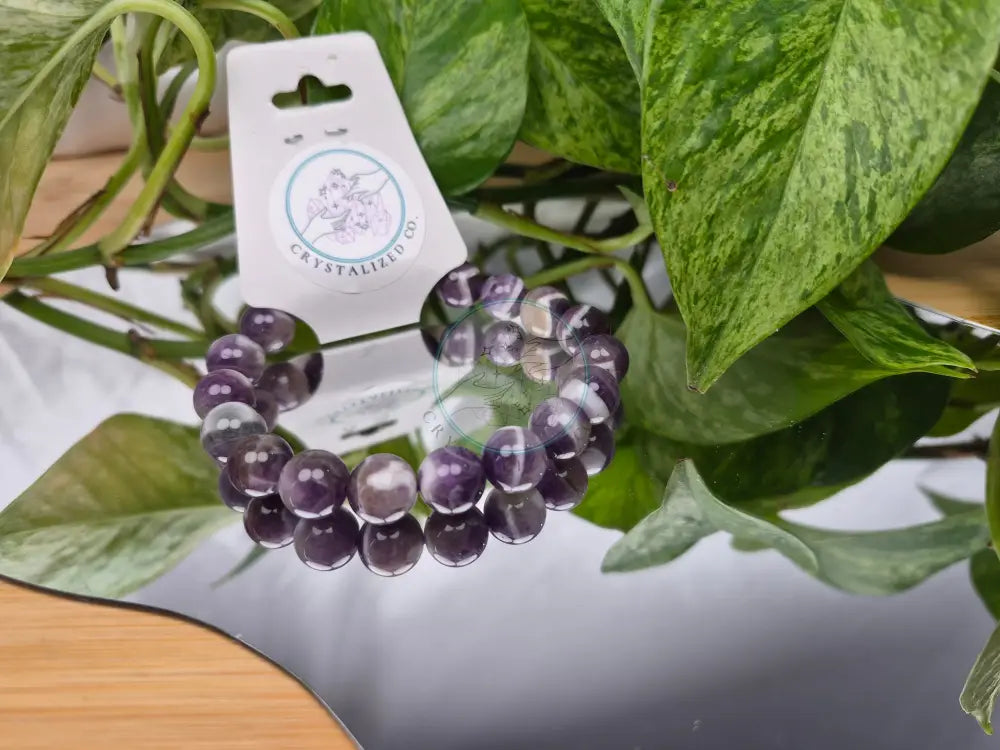 10mm AMETHYST BRACELET