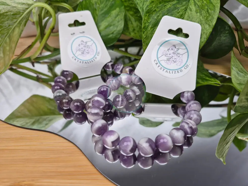 10mm AMETHYST BRACELET