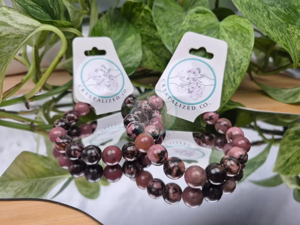 10MM RHODONITE BRACELET