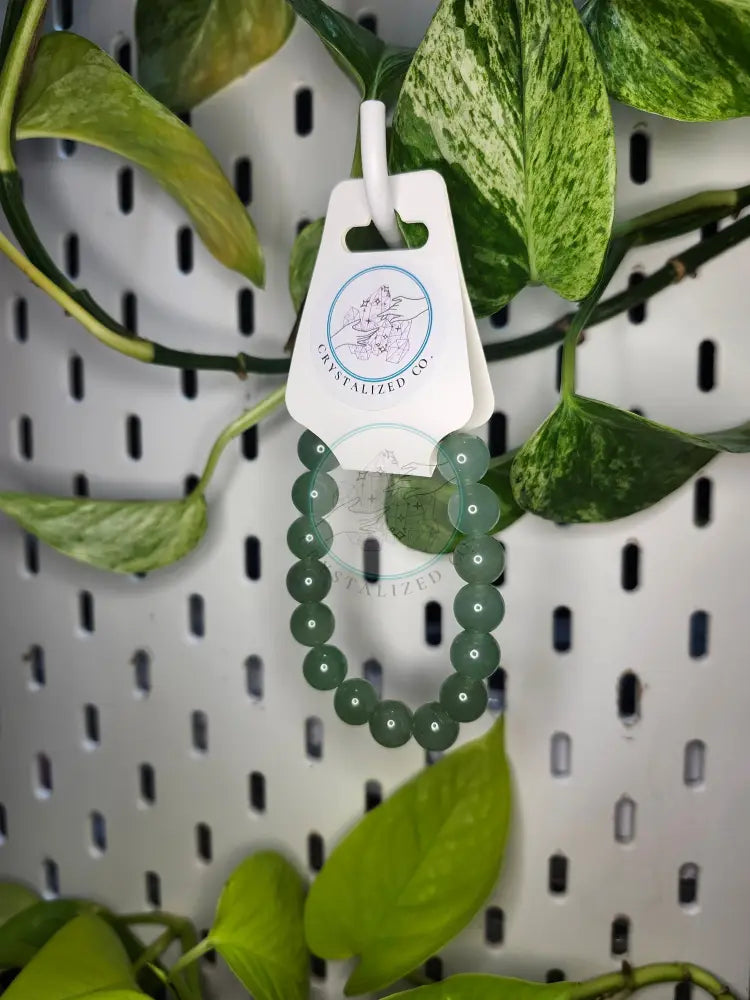 11mm GREEN AVENTURINE BRACELET