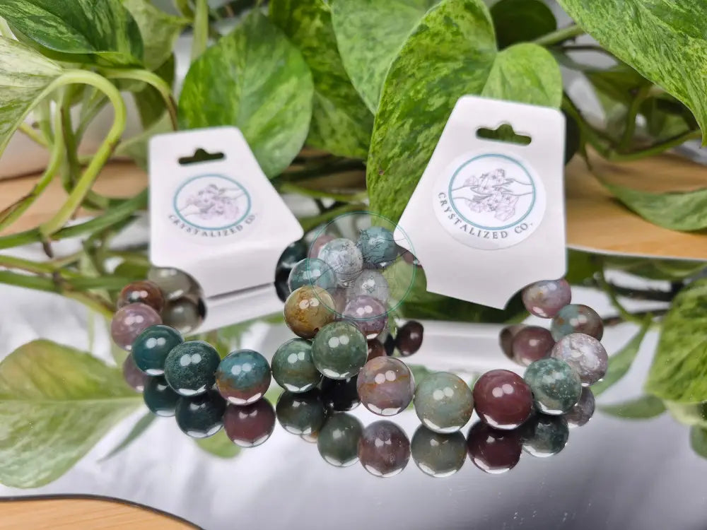 12MM OCEAN JASPER BRACELET