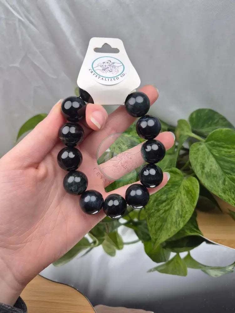 18mm BLUE TIGERS EYE BRACELET