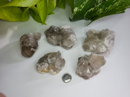 SMOKEY QUARTZ CLUSTER