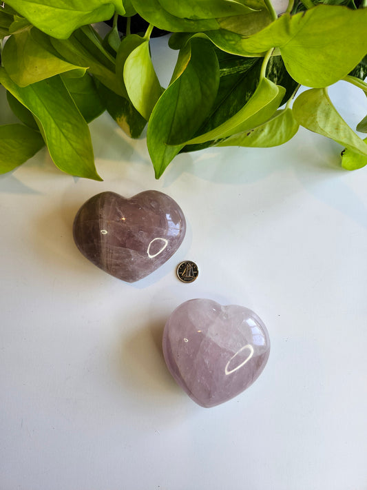 ROSE QUARTZ HEART