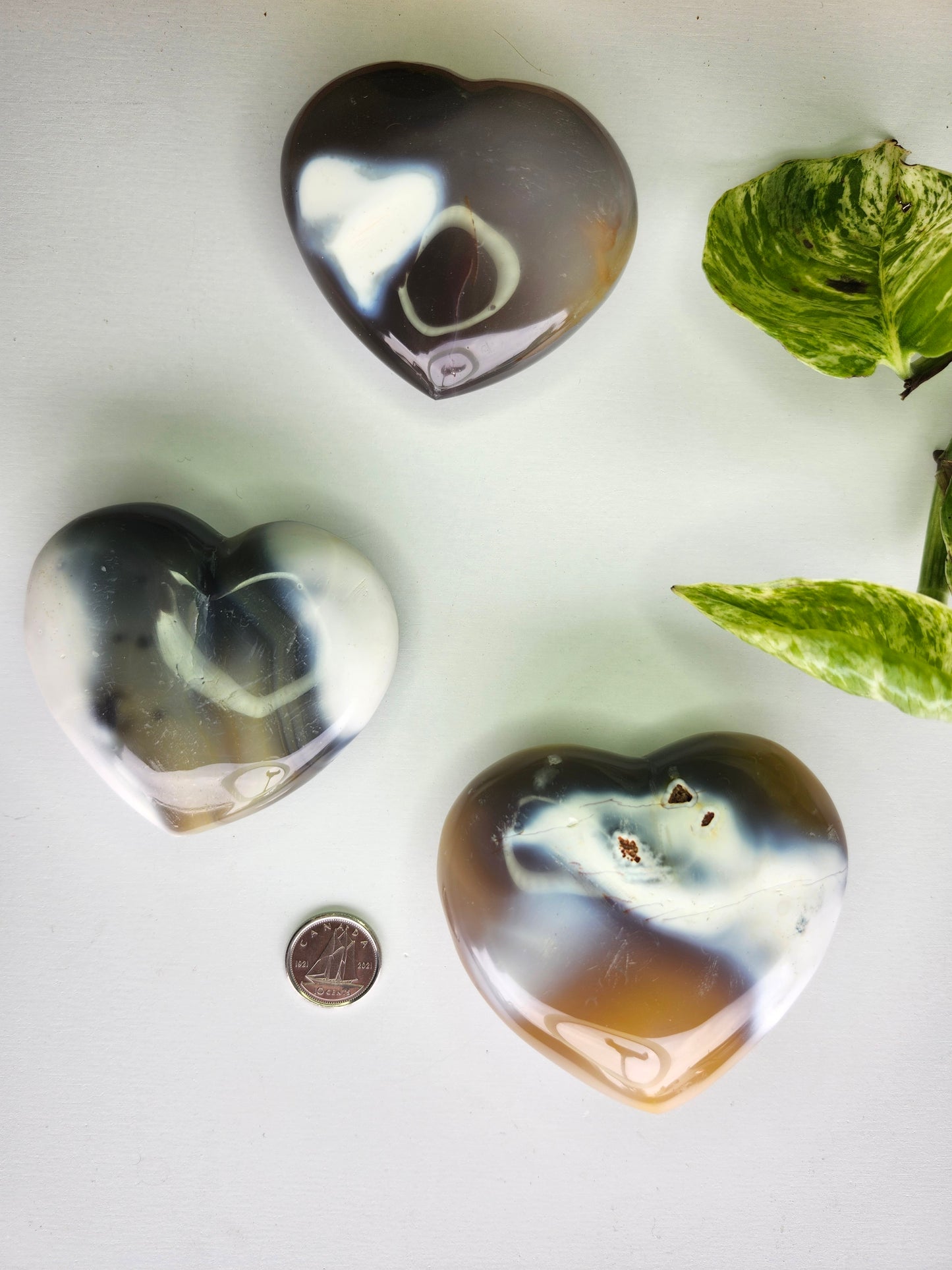 ORCA AGATE HEART