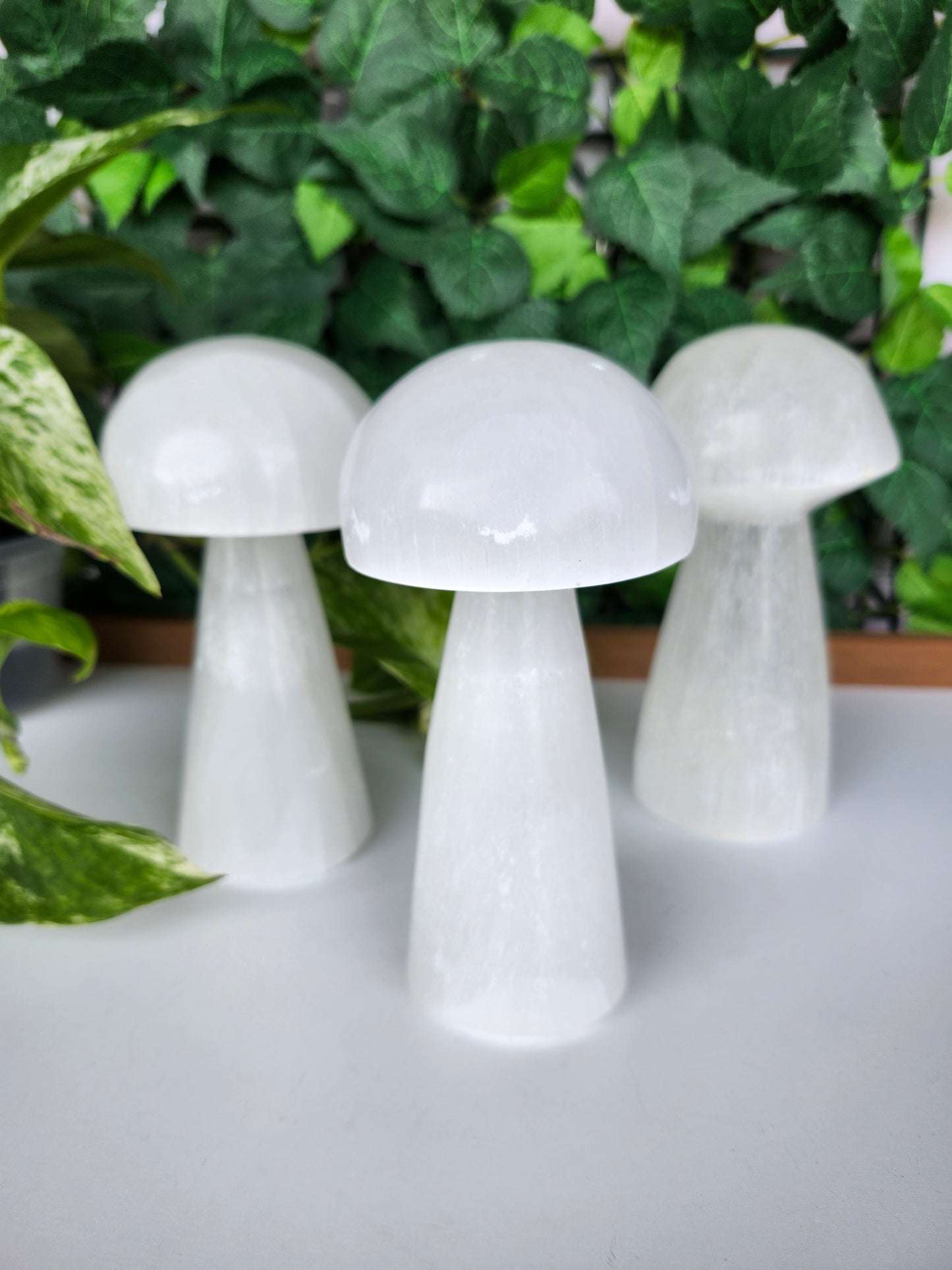 SELENITE MUSHROOM (CARVING)