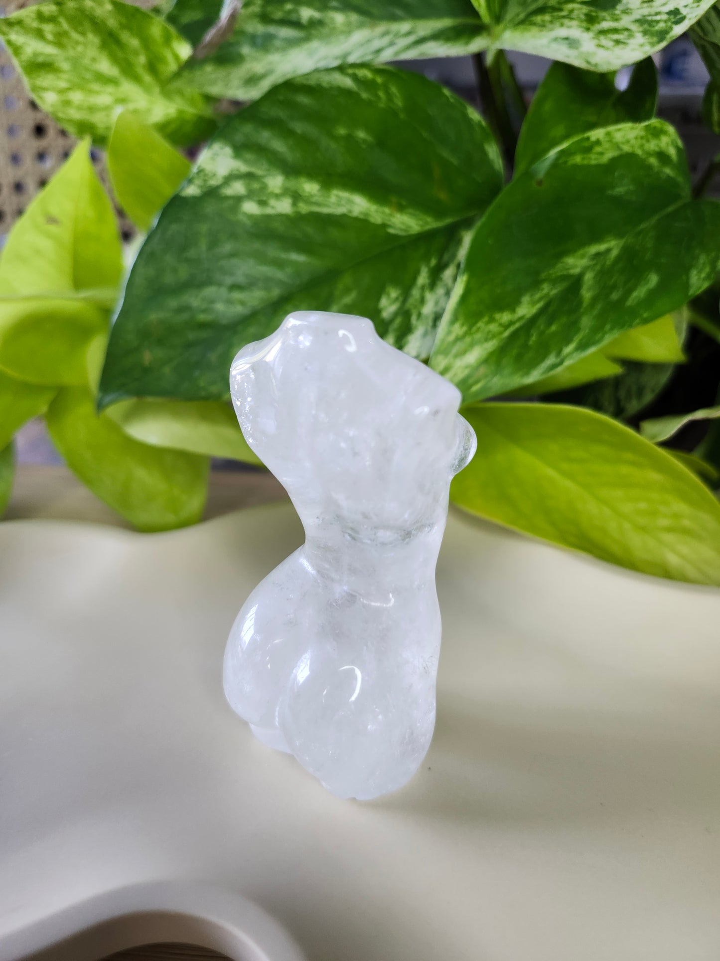 CLEAR QUARTZ GODDESS BODY