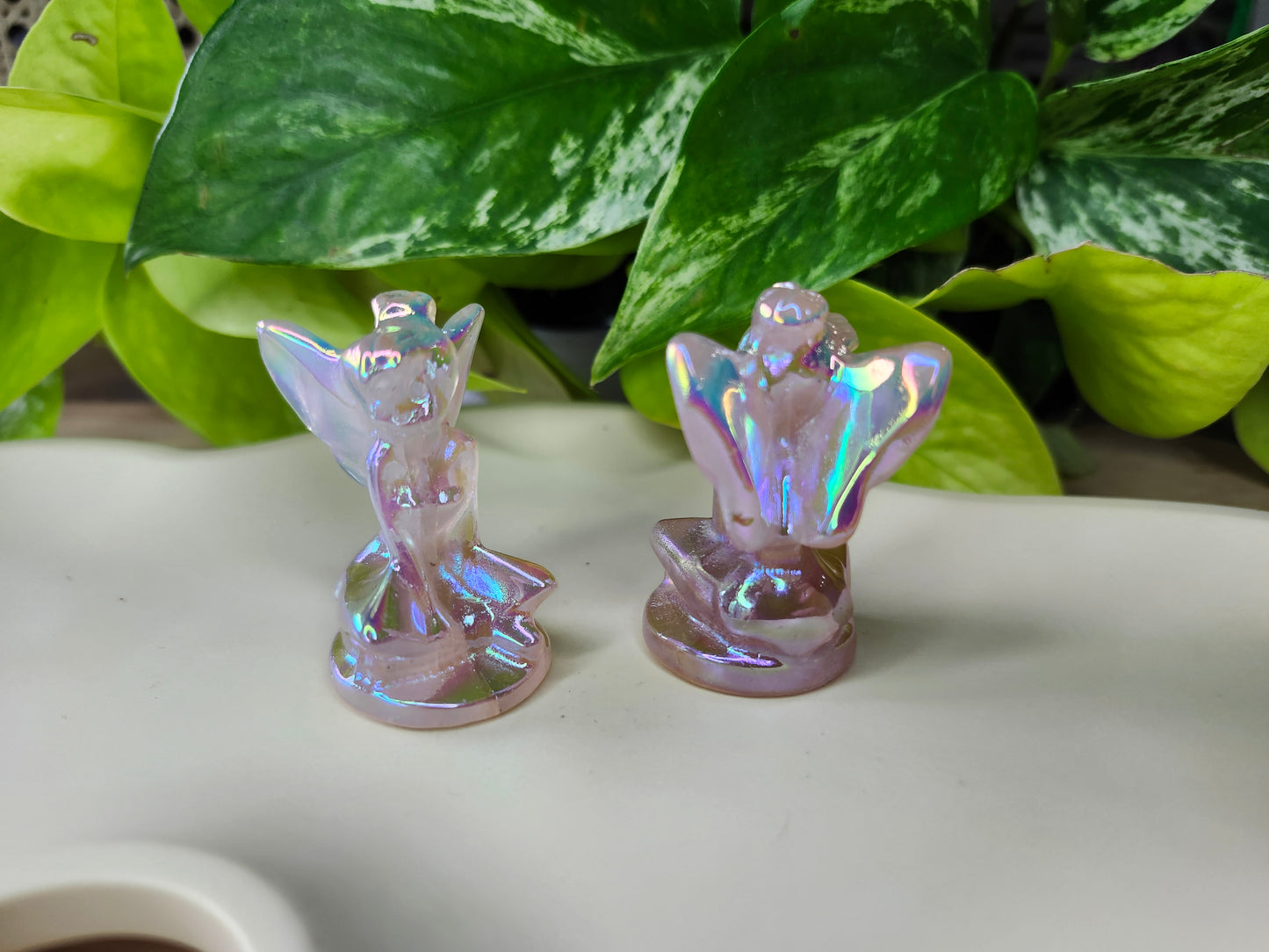 AURA QUARTZ TINKERBELL (CARVING)