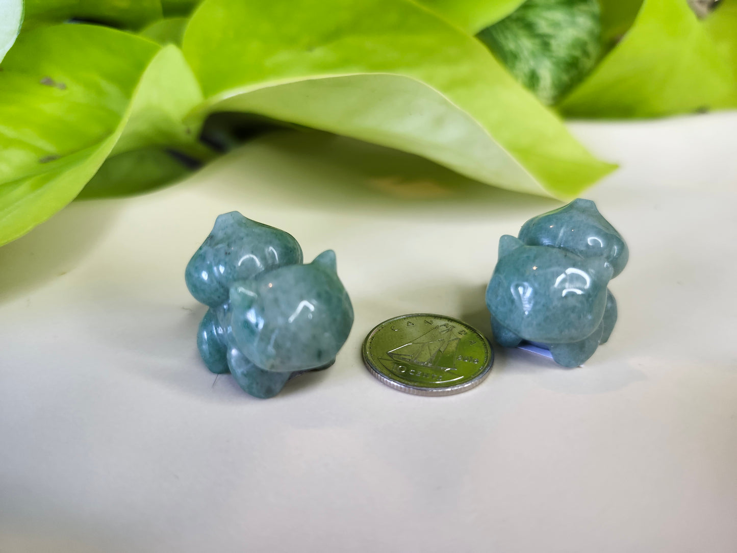 GREEN ADVENTURINE BULBASAUR (POKEMON)