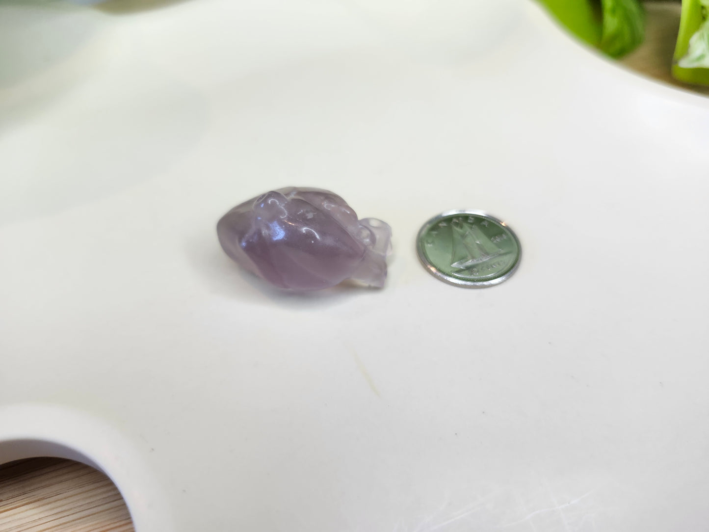 FLUORITE ATOMICALLY CORRECT HEART