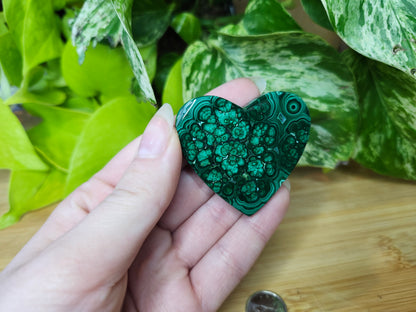 MALACHITE HEART